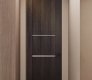Avon 01 3H Veralinga Oak Modern Interior Frameless Door by Belldinni