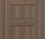 Oxford Uno 07 3R Pecan Nutwood Modern Interior Pocket Door by Belldinni