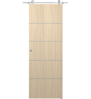 Optima 4H Loire Ash Barn doors