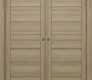 Alda Shambor Modern Interior Double Pocket Doors by Belldinni