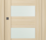 Avon 07-01 Vetro Loire Ash Modern Interior Pocket Door by Belldinni