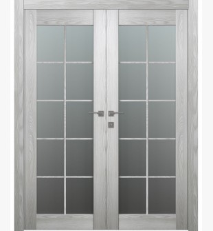 Avon 10 Lite Vetro Ribeira Ash Double doors