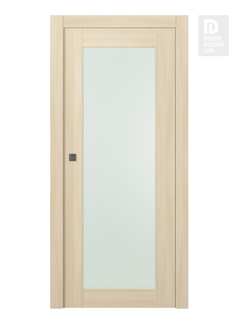 Avon 207 Vetro Loire Ash Modern Interior Pocket Door by Belldinni