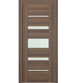 Avon 07-03 Vetro Pecan Nutwood Pocket doors