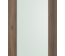 Avon 202 Vetro Pecan Nutwood Modern Interior Barn Door by Belldinni