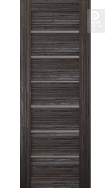Modern Interior DOOR SLAB ALBA GRAY OAK 28" X 84" X 1 9/16"