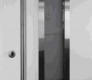 MODERN FRONT STEEL DOOR ARGOS BLACK/WHITE 49 1/4" X 81 11/16" LHI + SIDELITE RIGHT