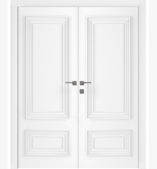 Palazzo 2 Polar White Double doors
