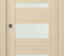 Avon 07-03 Vetro Loire Ash Modern Interior Pocket Door by Belldinni