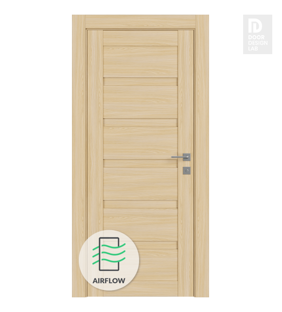 Louver Loire Ash Modern Interior Door by Belldinni