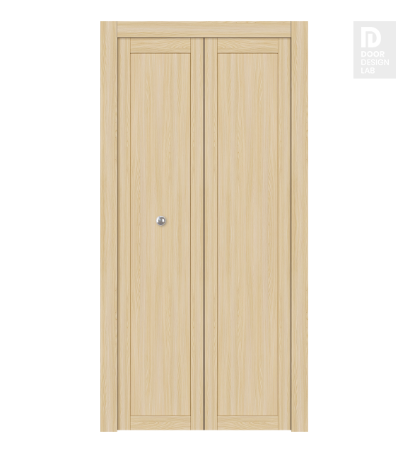 Shaker 1 Panel Loire Ash Modern Interior Bifold Doors by Belldinni