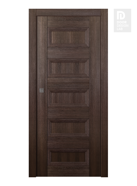 Oxford Duo 07 4R Veralinga Oak Modern Interior Pocket Door by Belldinni