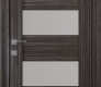 Mirella Vetro Gray Oak Modern Interior Door by Belldinni