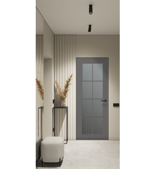 Avon 8 Lite Vetro Gray Matte Frameless