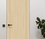 Shaker 1 Panel Loire Ash Modern Interior Frameless Door by Belldinni
