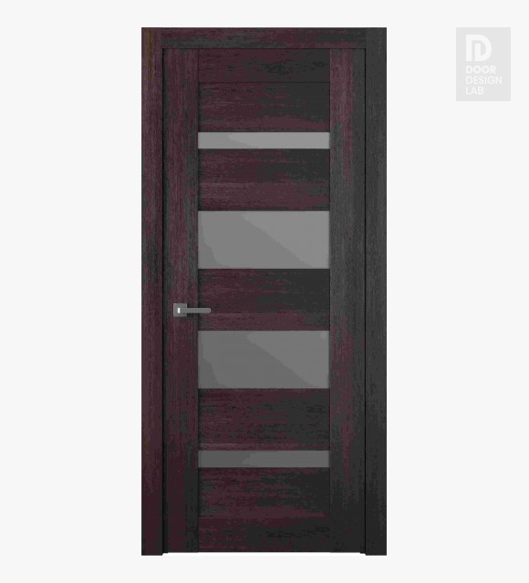 Avon 07-01 Vetro Veralinga Oak Modern Interior Door by Belldinni