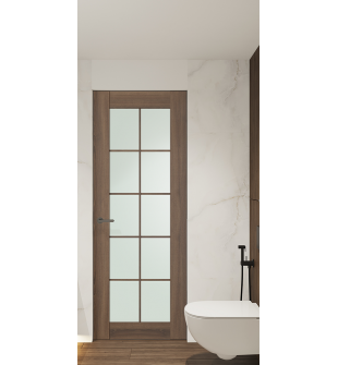 Avon 10 Lite Vetro Pecan Nutwood Frameless