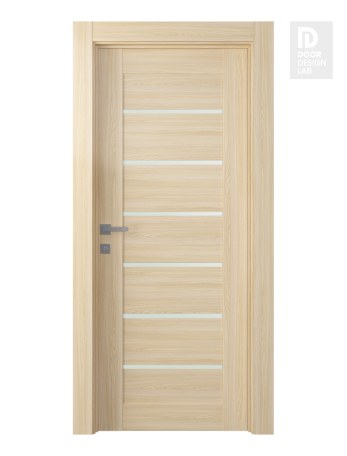 Avon 07-02 Vetro Loire Ash Modern Interior Door by Belldinni
