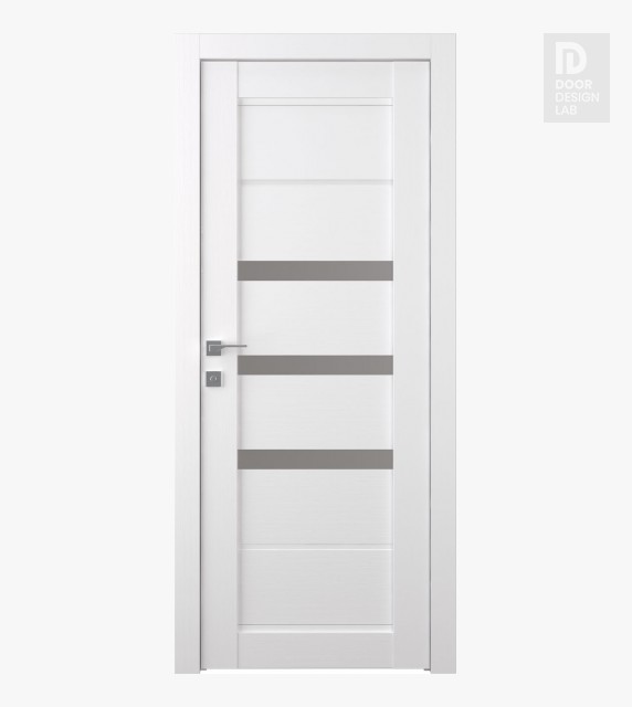 Rita Vetro Bianco Noble Modern Interior Door by Belldinni