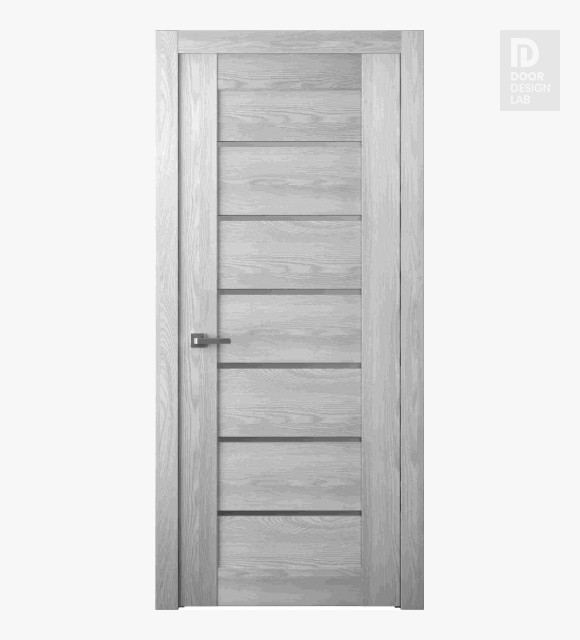 Avon 07-02 Vetro Ribeira Ash Modern Interior Door by Belldinni