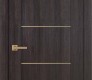 Avon 01 4H Gold Veralinga Oak Modern Interior Door by Belldinni