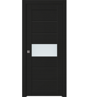 Edna Vetro Black Matte Pocket doors