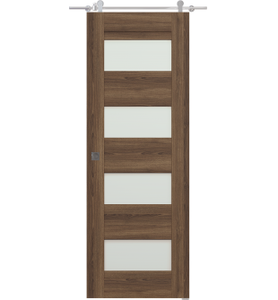 Avon 07-08 Vetro Pecan Nutwood Barn doors