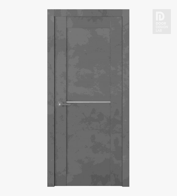 Avon 07 1H Dark Urban Modern Interior Door by Belldinni