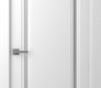 Aurum 1 Vetro Polar White Modern Interior Frameless Door by Belldinni