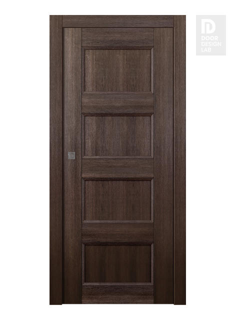 Oxford Uno 07 3R Veralinga Oak Modern Interior Pocket Door by Belldinni
