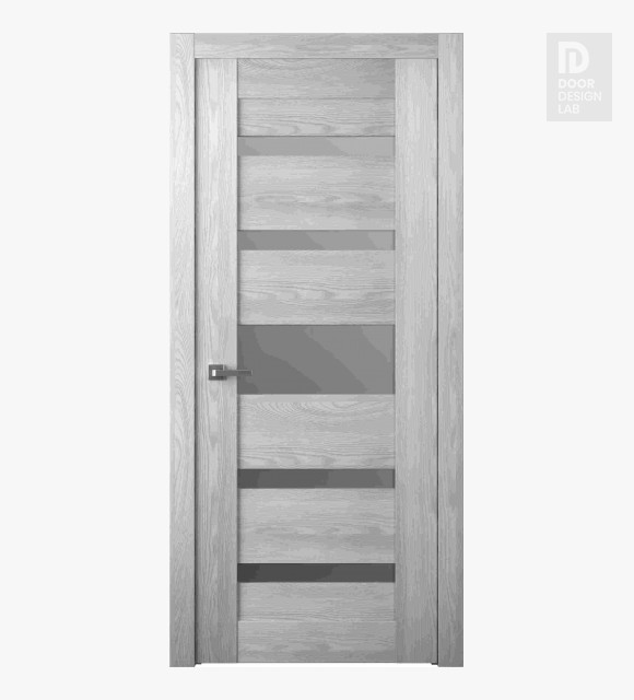 Avon 07-05 Vetro Ribeira Ash Modern Interior Door by Belldinni