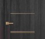 Avon 01 3H Gold Veralinga Oak Modern Interior Door by Belldinni