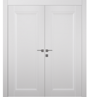 Oxford Duo 07 Snow White Double doors