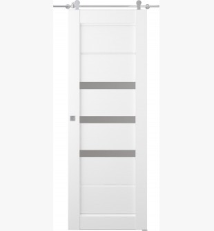 Rita Vetro Bianco Noble Barn doors