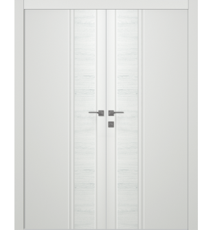 Twinwood 1 Polar White Double doors