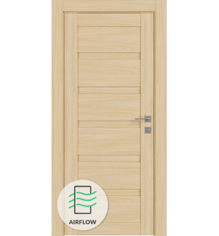 Louver Loire Ash Hinged doors