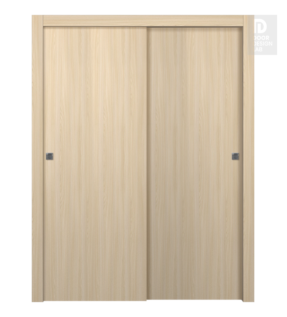 Optima Loire Ash Modern Interior Bypass Doors by Belldinni