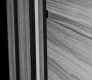 DOOR SLAB ESTA BL VETRO GRAY OAK 36" X 80" X 1 9/16" BLACK GLASS