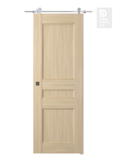 Oxford Uno 07 2R Loire Ash Modern Interior Barn Door by Belldinni