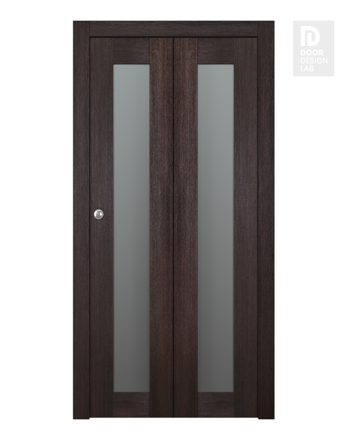 Avon 207 Vetro Veralinga Oak Modern Interior Bifold Doors by Belldinni