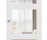 Palladio 3 Lite Clear Vetro Bianco Noble Modern Interior Barn Door by Belldinni