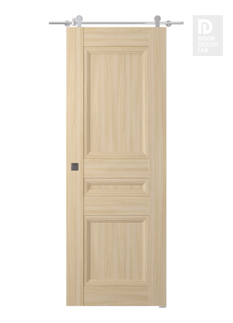 Oxford Duo 07 2R Loire Ash Modern Interior Barn Door by Belldinni