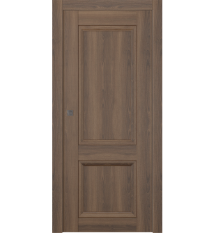 Oxford Duo 07 R Pecan Nutwood Pocket doors