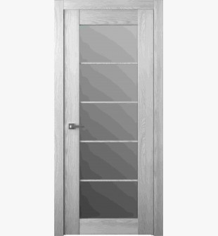 Avon 5 Lite Vetro Ribeira Ash Single Doors