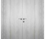 Optima Ribeira Ash Modern Interior Double Swing Doors by Belldinni