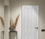 Shaker 2 Panel Ribeira Ash Modern Interior Frameless Door by Belldinni