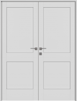 Shaker 2 Panel Primed