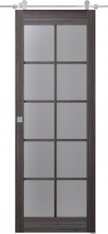 Palladio 10 Lite Vetro Gray Oak