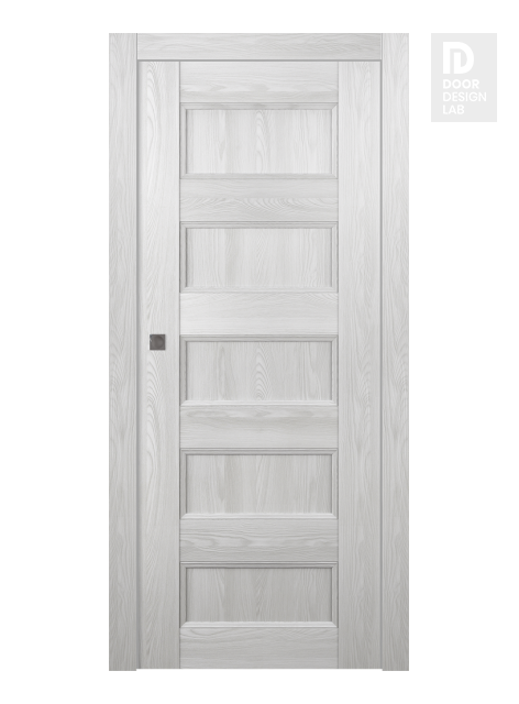 Oxford Uno 07 4R Ribeira Ash Modern Interior Pocket Door by Belldinni