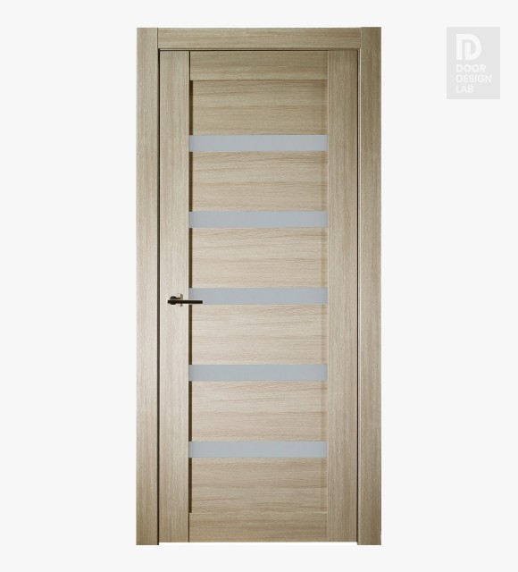 Leora Vetro Shambor Modern Interior Door by Belldinni